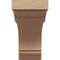 Ekena Millwork 12"W x 36"D x 24"H Classic Warren Rough Cedar Woodgrain TimberThane Corbel, Primed Tan CORUR12X36X24WARRCPR - alternate 5